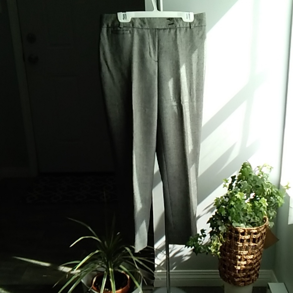 TALBOTS Cropped Wool Pants - Picture 1 of 8